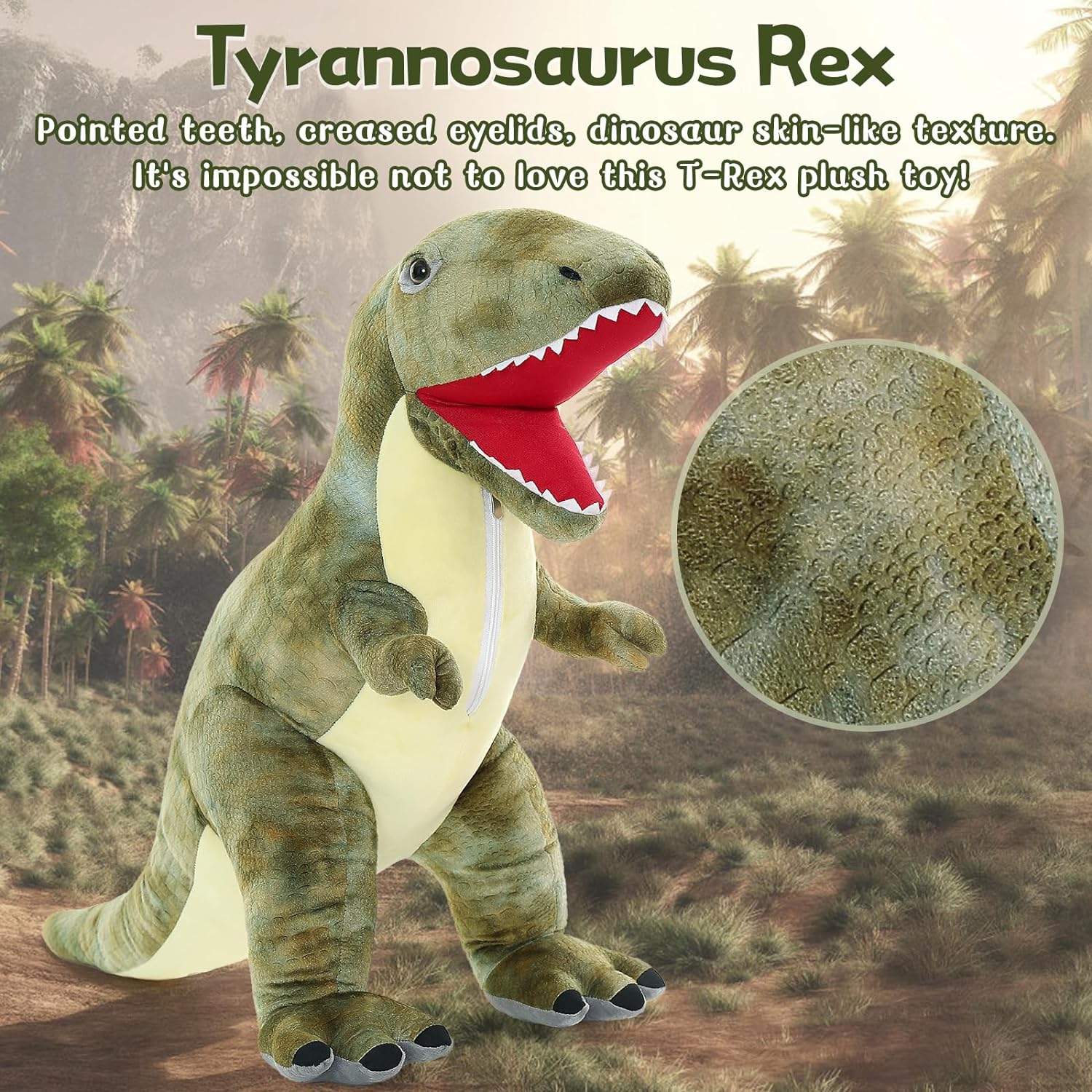 Dinosaur T-Rex Plush Toys, 24/36 Inches