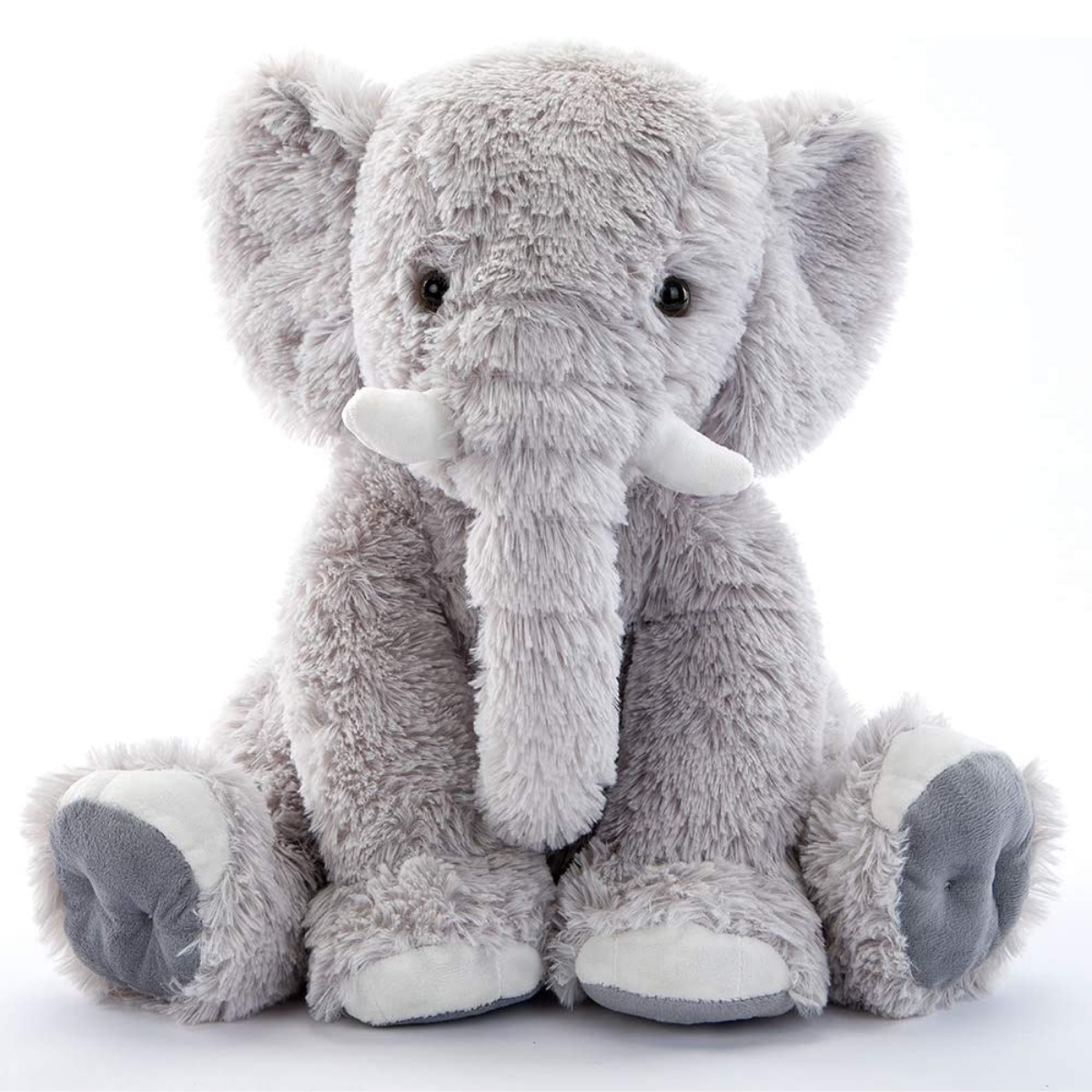 Elephant Stuffed Animal Toy, Multicolor, 19 Inches