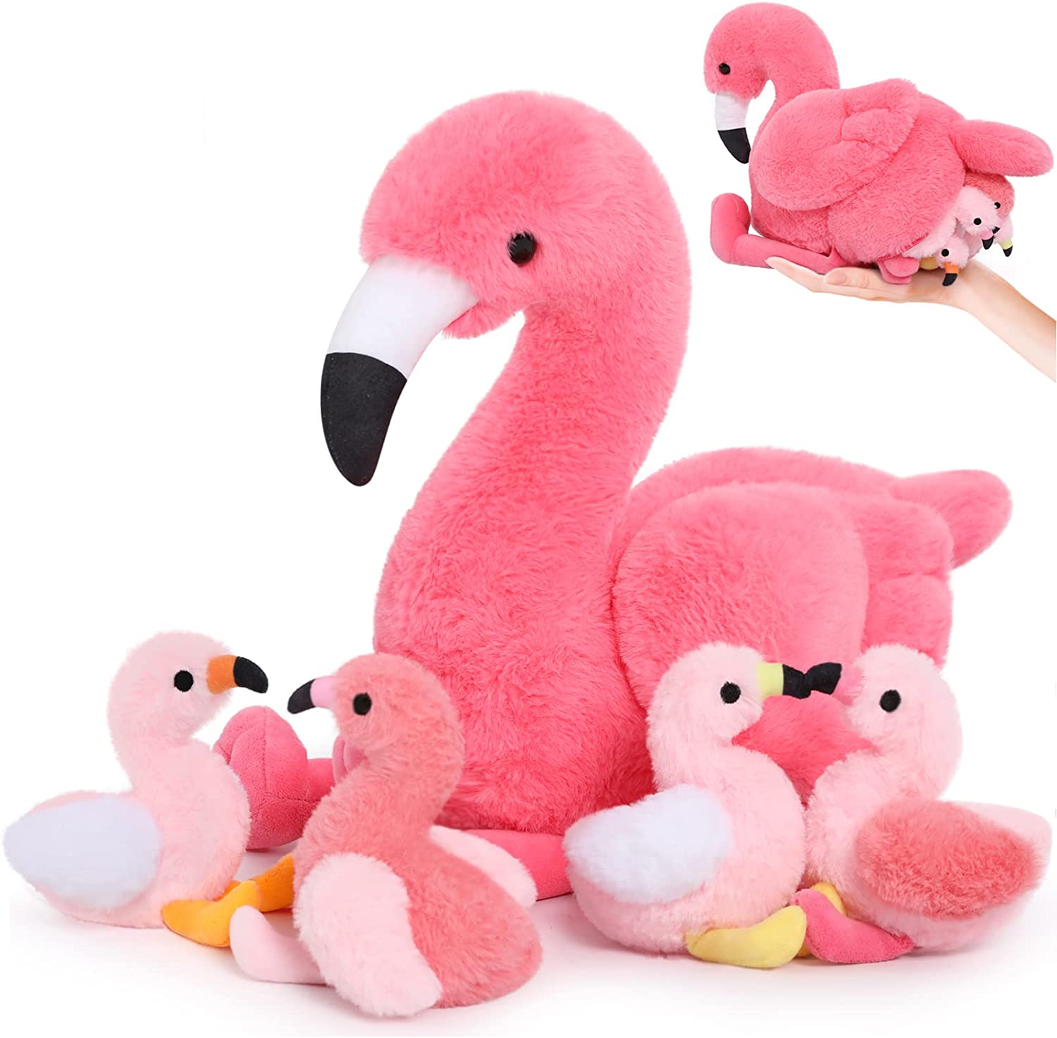 Flamingo Stuffed Animals Flamingo Plush Toys, Pink, 18 Inches