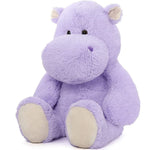 Giant Hippopotamus Stuffed Toy, Purple, 36 Inches - MorisMos Plush Toys Online
