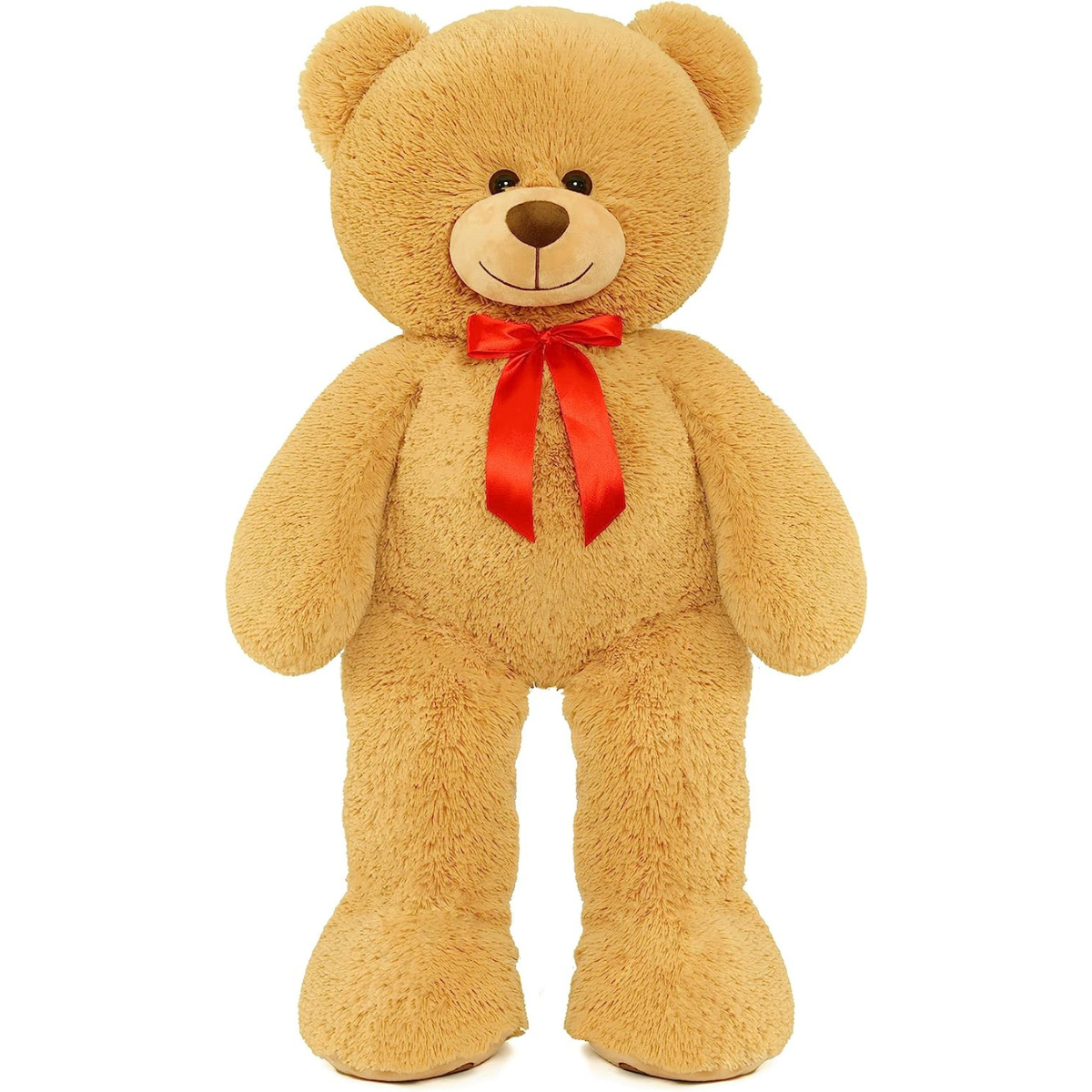 Giant Teddy Bear Plush Toy, Brown, 35.4 Inches - MorisMos Stuffed Animals