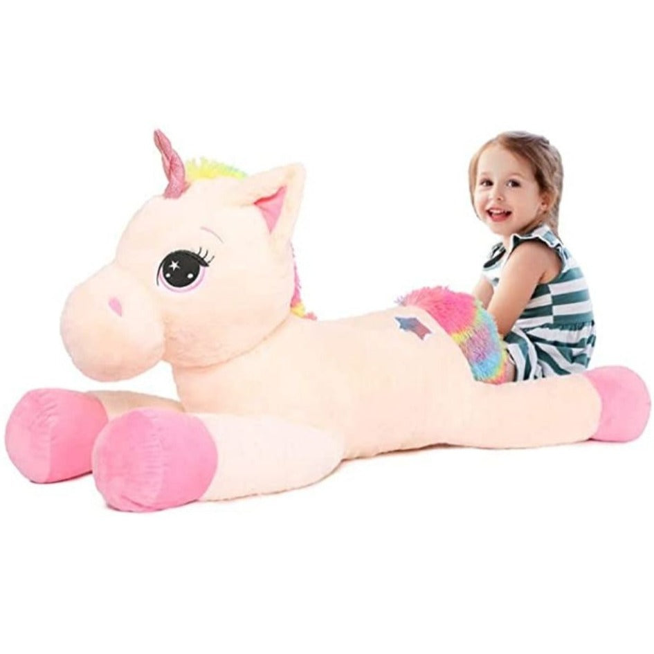 Giant Unicorn Stuffed Animal Toy, 23.6/32/43 Inches - MorisMos Plush Toys