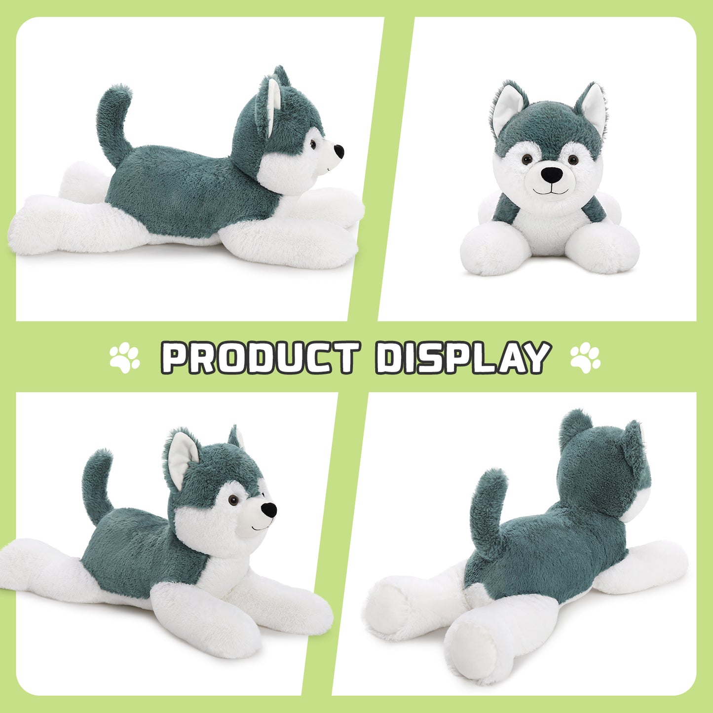 Husky Plush Toy Dog Stuffed Animals, 28 Inches - MorisMos Stuffed Animals - Free Shipping
