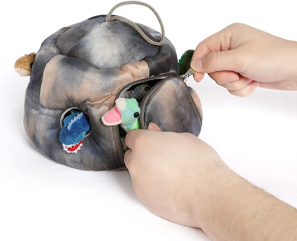 Dinosaur Stuffed Animal Toy Set, 7.8 Inches