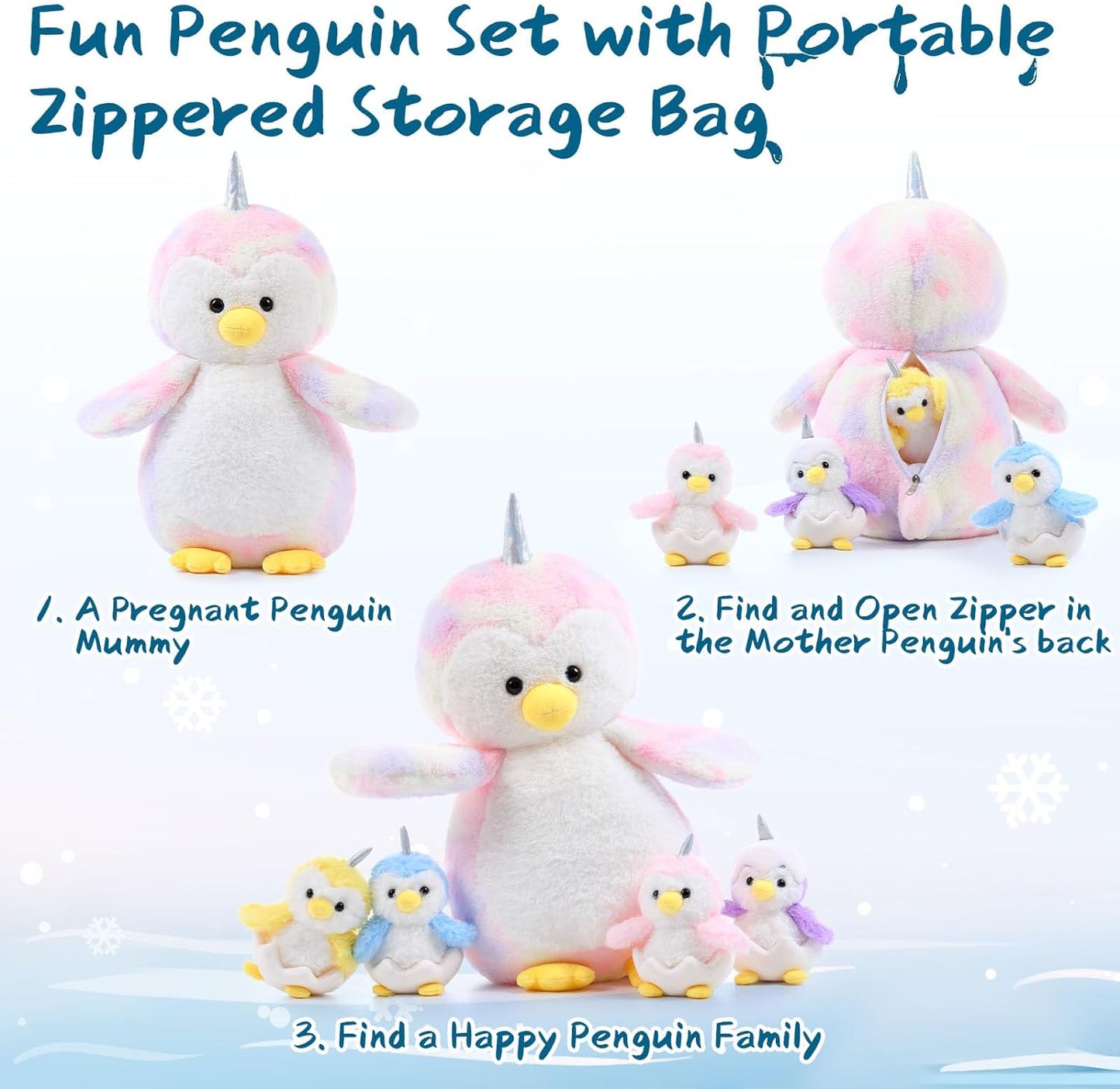 Penguin Plush Toys, 20.5 Inches - MorisMos Stuffed Toys