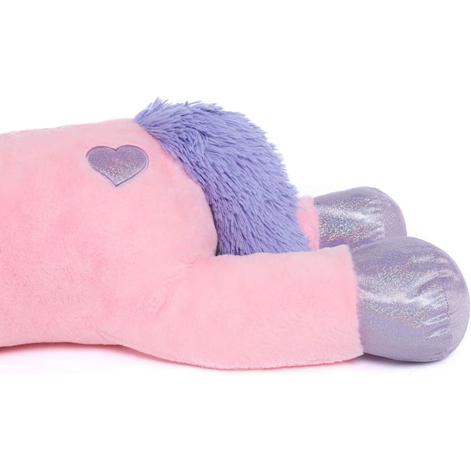 Unicorn Plush Toy, Pink/White, 24/32 Inches
