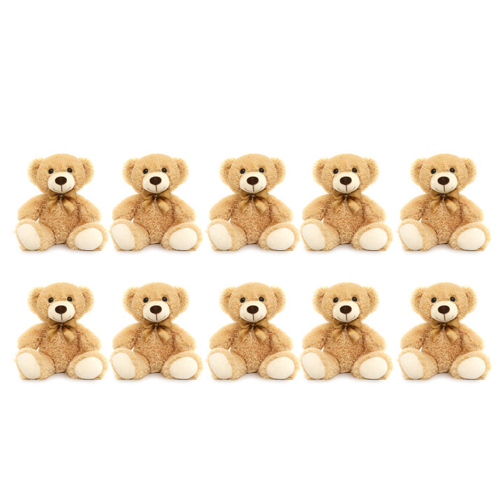 Small Teddy Bear Plush Toys, Light Brown, 13.8 Inches