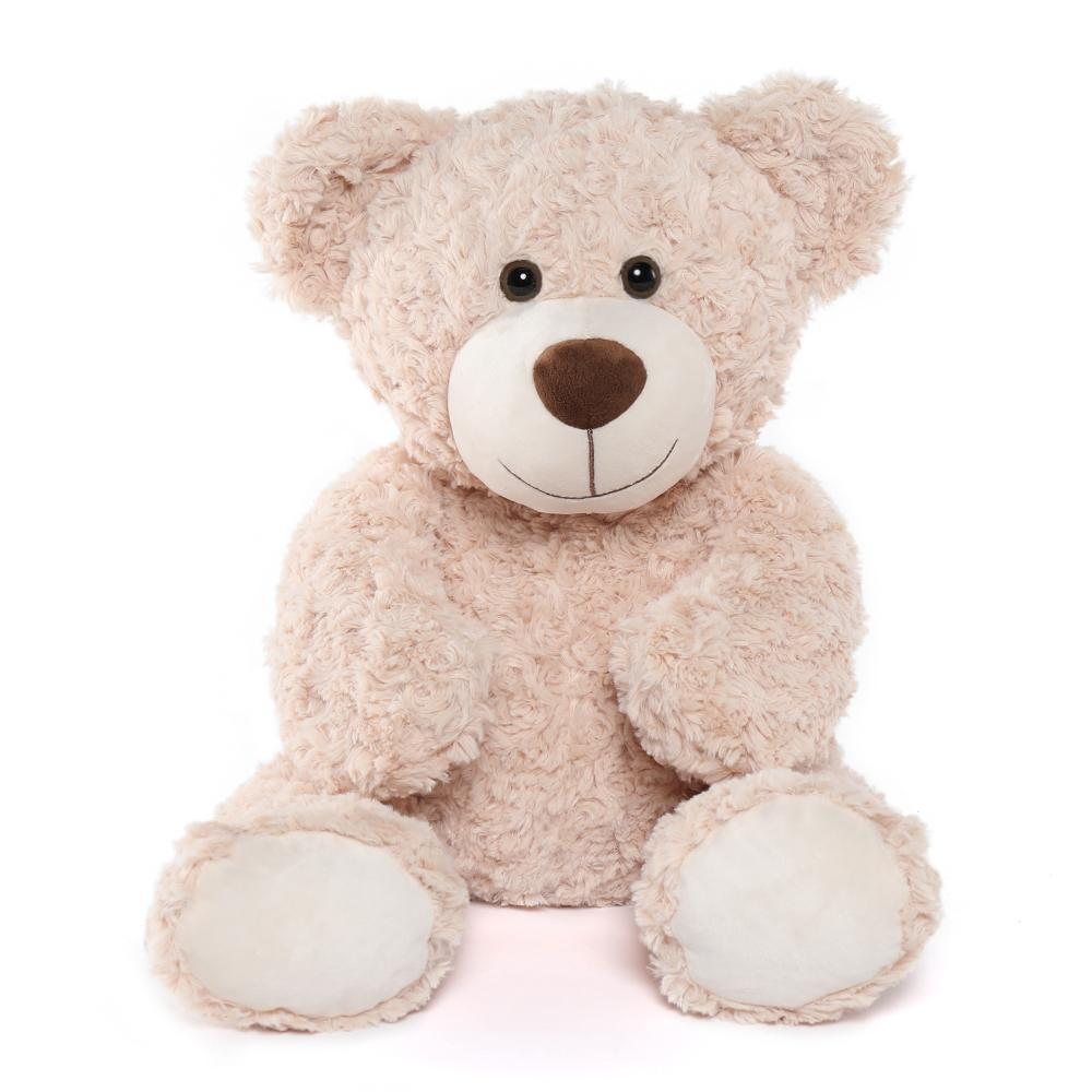 Beige Teddy Bear Stuffed Animals - 24 Inch Teddy Bear Plush Toys - Teddy Bear Themed Baby Shower - Cute Teddy Bear Plush Dolls - Christmas/Birthday Gift for Kids/Teens/Adults - Valentine's Day Teddy Bear&Gifts for Girlfriend/Boyfriend - MorisMos Stuffed Animals