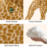Octopus Stuffed Animal Set with Four Mini Ocean Plush Toys