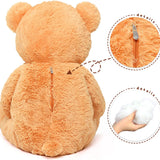 Riesiges Stofftier-Mami-Bär und Baby, 39 Zoll