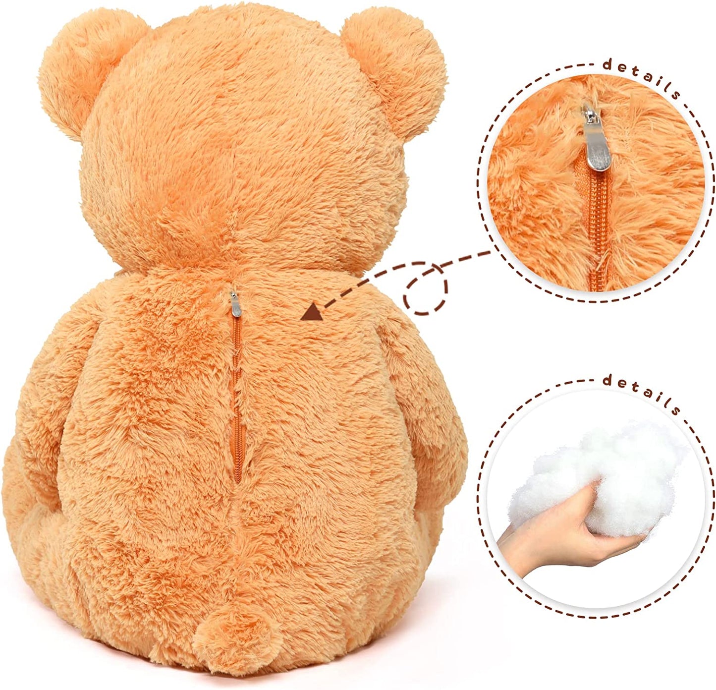 Giant Teddy Bear Plush Toys Giant Stuffed Animals, 39 Inches