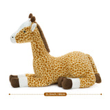 31.5 Inch Giant Giraffe Plush Toy Large Safari Stuffed Animal