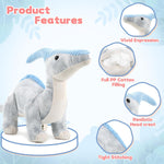Parasaurolophus Plush Toy, 25.6 Inches
