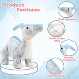 Parasaurolophus Plush Toy, 25.6 Inches
