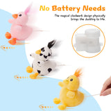 11.8-Inch Duck Plush Toy Set with Three Baby Ducklings