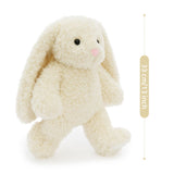 Personalized Embroidered Bunny Plush Toy Custom Name Stuffed Rabbit Toy
