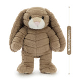 Embroidered Plush Bunny Personalised Custom Stuffed Bunny First Easter Gift