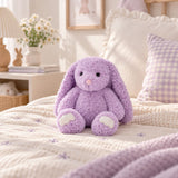 Personalized Embroidered Bunny Plush Toy Custom Name Stuffed Rabbit Toy