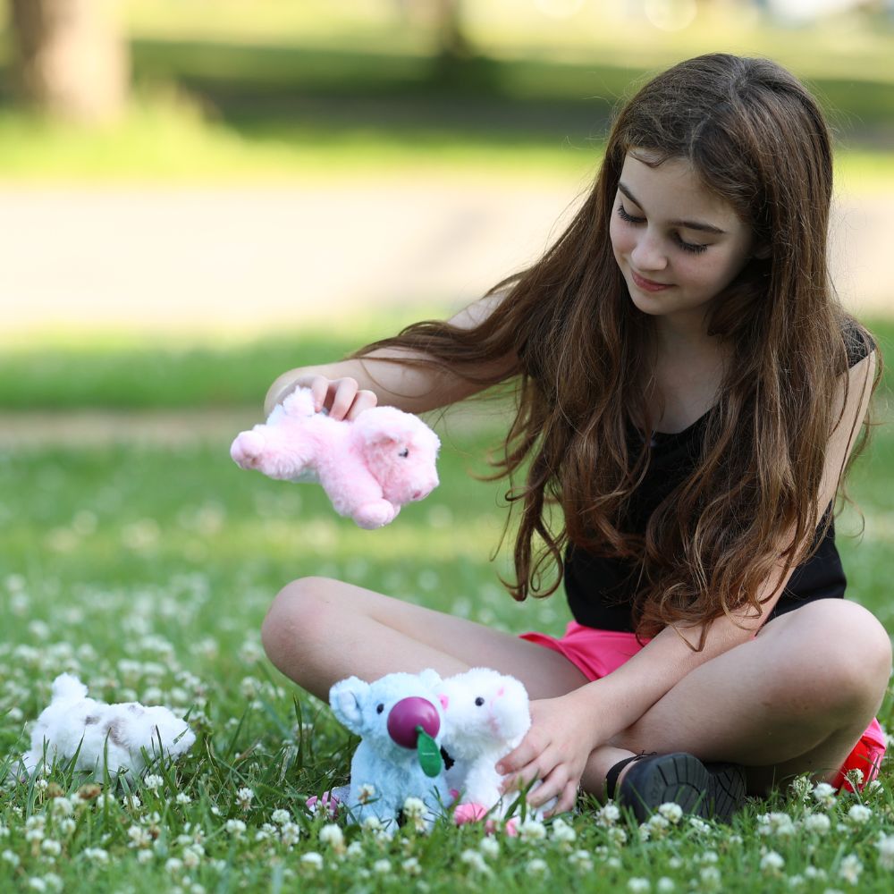 Pig Stuffed Animals with Babies Inside the Belly