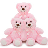 3er-Pack Teddybären, rosa, 13,8 Zoll