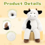 Dairy Cow Plush Toys - Farm Stuffed Animals - Farm Theme Decorations - Party Favors - Squishy Animal Cartoon Plush Pillows - Free Shipping