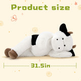 Dairy Cow Plush Toys - Farm Stuffed Animals - Farm Theme Decorations - Party Favors - Squishy Animal Cartoon Plush Pillows - Free Shipping