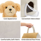 Plush Puppy Playset with Dog House 8 Piece Stuffed Animal Set
