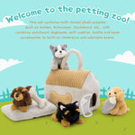 Perfect gift plush puppy toy set for kids and toddlers