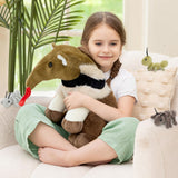 18 Inch Stuffed Anteater with Three Mini Ant Plush Toys