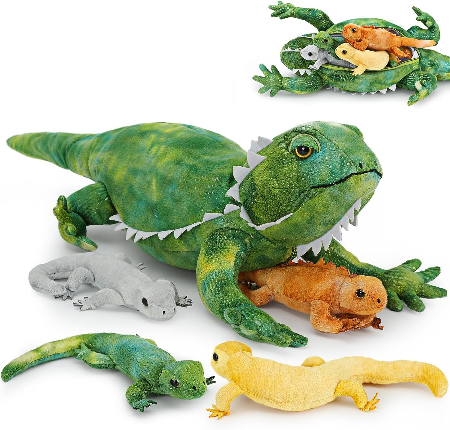 Realistic Lizard Stuffed Animals Reptile Plush Toys, 26.8 Inches