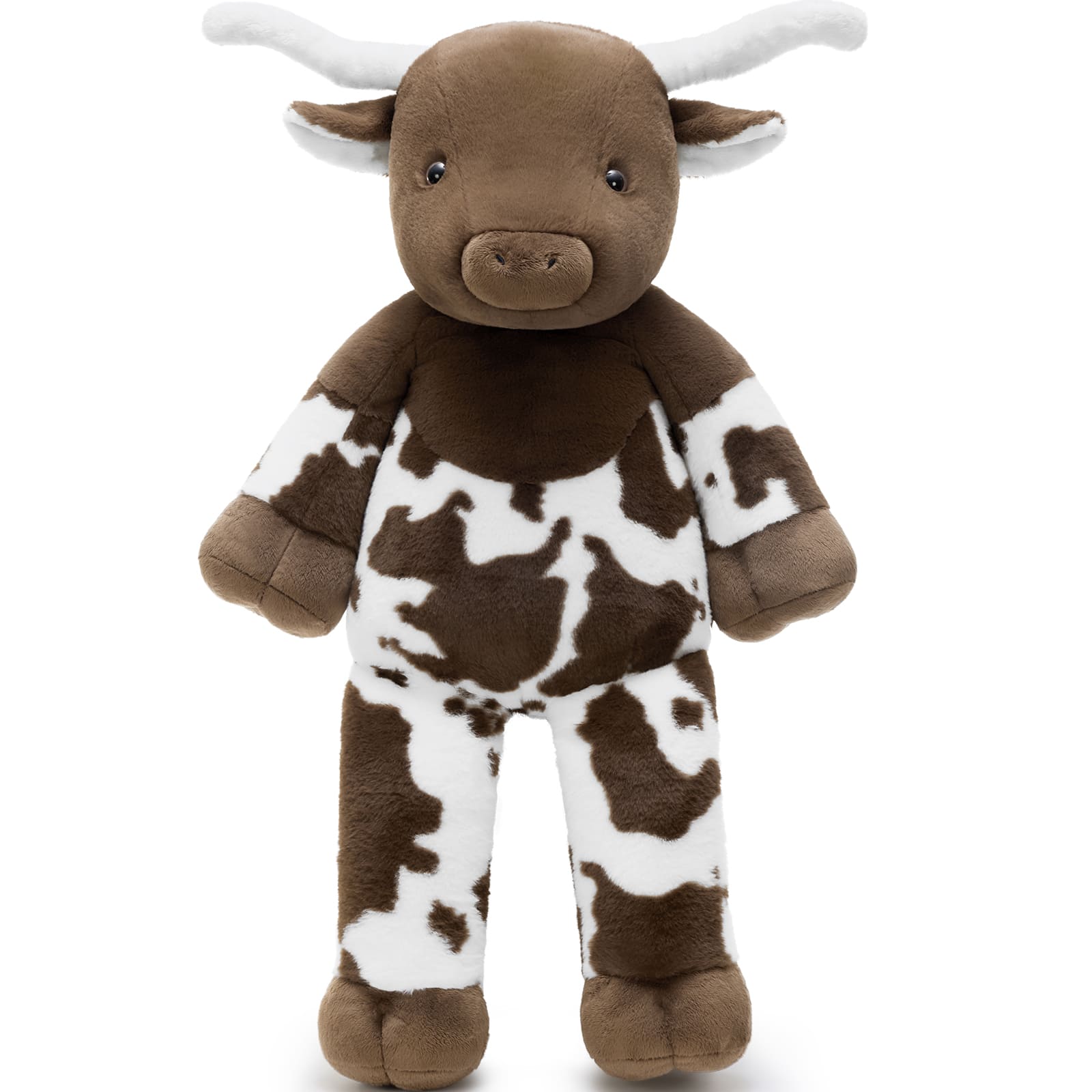 Giant Longhorn Bull Stuffed Animals 39 Inch Cow Plush Toy