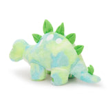 Stegosaurus Plush Toy with Three Baby Dinosaurs and Two Eggs