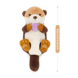 23.6-Inch River Otter Stuffed Animal Set with Three Baby Otters