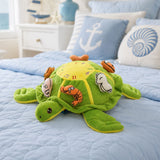 Montessori Sensory Turtle Plush Toy Busy Board Learning Toy