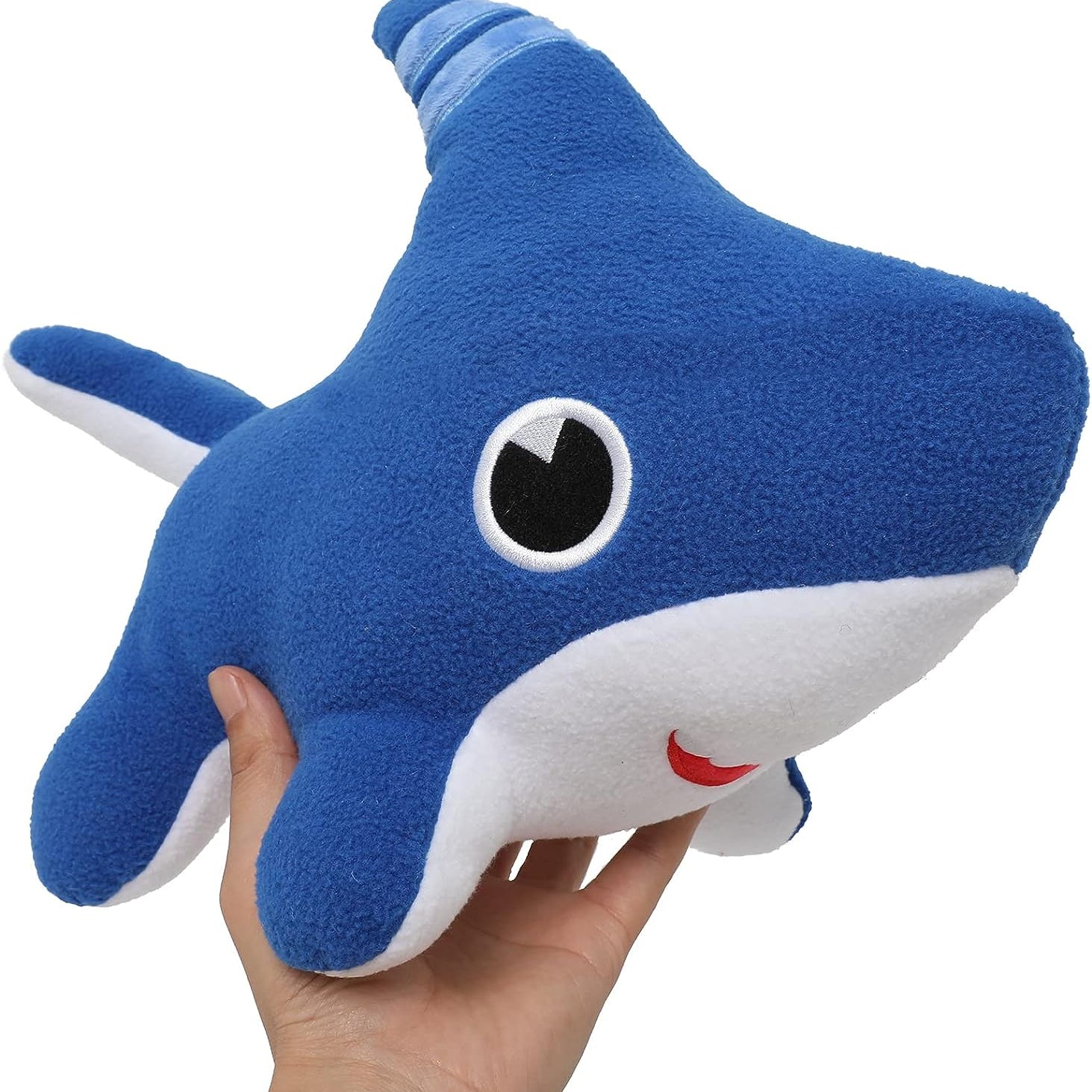 MorisMos Stuffed Animals - Shark Dog Stuffed Animals - 15 Inches Shark Dog Plush Toys - Dark Blue Shark Dog Plush Doll - Creative Stuffed Animals - Free Shipping Worldwide