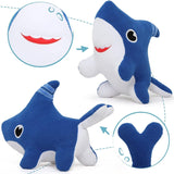 MorisMos Stuffed Animals - Shark Dog Stuffed Animals - 15 Inches Shark Dog Plush Toys - Dark Blue Shark Dog Plush Doll - Creative Stuffed Animals - Free Shipping Worldwide