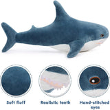 Giant Shark Plush Toy Ocean Animal Throw Pillow, 32/40 Inches - MorisMos Stuffed Animal Toys