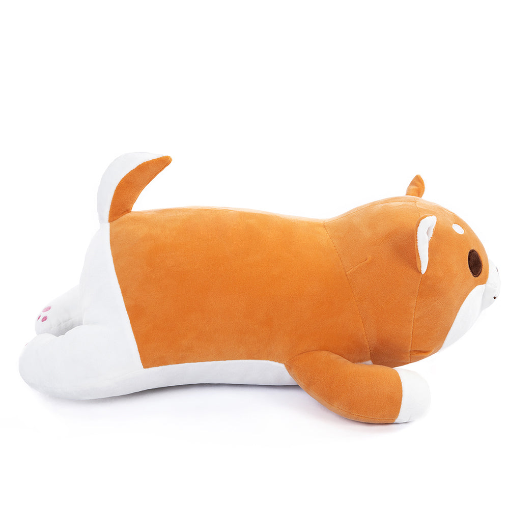 MorisMos Dog Stuffed Animals - Shiba Inu Plush Toys - 20 Inches Puppy Plush Pillow - Cute Cartoon Squishy Throw Pillows - Free Shipping