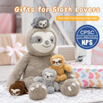 Realistic Stuffed Animals with Babies Inside - MorisMos Stuffed Animal Set - Kawaii Plush Toys for All Ages
