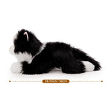 Cat Plush Toy with Four Kittens Soft Stuffed Animal 19.7 Inch