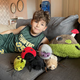 Soft Mound Hideaway Plush Toy with Five Bug Stuffed Animals