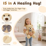 15 Inch Teddy Bear Plush Toy Stuffed Animal in Multiple Colors