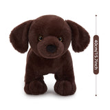 15.7 Inch Labrador Dog Plush Toy with Three Puppies