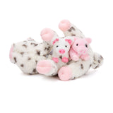 15.75 Inch Pig Stuffed Animal Set with Four Baby Piglets