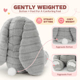 Embroidered Plush Bunny Personalised Custom Stuffed Bunny First Easter Gift for Children