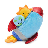 14 Inch Rocket Plush Toy with Five Planet Plushies Inside