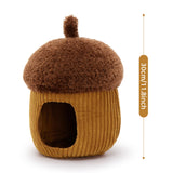 Squirrel Stuffed Animal with Acorn Hideaway Playset