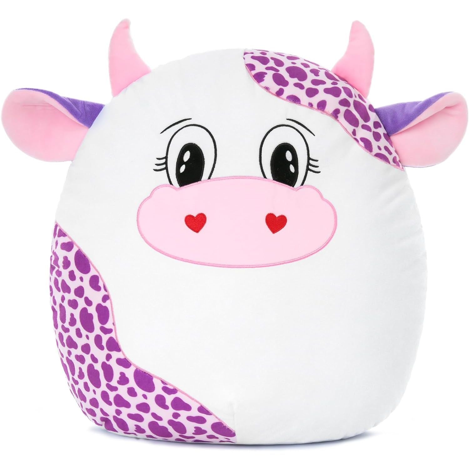 Cow Plush Toy Throw Pillow, 16/20 Inches