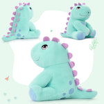 Stegosaurus Stuffed Animals - Dinosaur Plush Toys, 24 Inches - Cute Cartoon Dinosaur Plush Pillows - Weighted Throw Pillows- Birthday/Christmas/Easter/Thanksgiving/Valentine's Day Gift - Jurassic Park Toys For Kids Teens Adults 