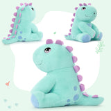 Stegosaurus Stuffed Animals - Dinosaur Plush Toys, 24 Inches - Cute Cartoon Dinosaur Plush Pillows - Weighted Throw Pillows- Birthday/Christmas/Easter/Thanksgiving/Valentine's Day Gift - Jurassic Park Toys For Kids Teens Adults 